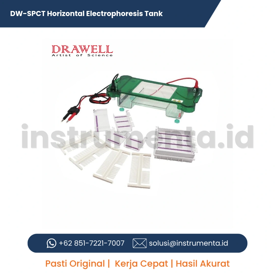 Jual DW-SPCT Horizontal Electrophoresis Tank Distributor Resmi Alat Analisis Molekuler Laboratorium